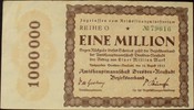 Sachsen - Dresden 1 Mio. Mark Bezirksverband der Amtshauptmannschaft Dresden-Neustadt -