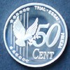 Grossbritannien 50 Cent Probe 2002 925er Silber, Probe PP 17,00 EUR  Excl. 10,00 EUR Verzending