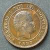 Portugal 10 Reis S.2 / Bro / Carlos I. - Wert im Kranz -
