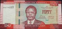 Liberia 50 Dollars P.34 a / Serie AA -