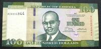 Liberia 100 Dollars P. 35 b / Serie AH -