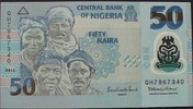 Nigeria 50 Naira P. 40 d / Polymer -