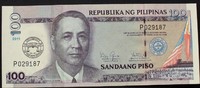 Philippinen 100 Piso P. 212B / Universität 1911-2011 / Gedenkbanknote -