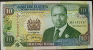 Kenia 10 Shillings P. 24 a / Serie AC -