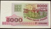 Weissrussland 5.000 Rubel P. 17 -