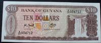 Guyana 10 Dollars P. 23 f / Sign.9 -