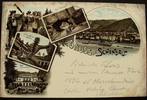 DR - Sachsen Ansichtskarte ungelaufen / Lithografie 1896 Schandau - Sächs. Schweiz -