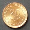 Mosambik - Überseeprovinz 20 Centavos S.26 / Bro / Kolonialwappen -