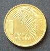 Guinea 1 Franc Guineen S.53 / E, Me platt. / Palmwedel, Wert - Wappen -