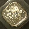 Bahamas 15 Cents S.37.2 / K-N / Staatswappen - Chinesischer Roseneibisch -