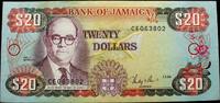 Jamaika 20 Dollars P. 72 b -