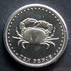 Tristan da Cunha 10 Pence S.61 / K-N / Elizabeth II. - Krabbe -