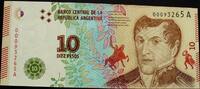 Argentinien 10 Pesos P. 360 / Serie A -