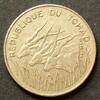 Tschad 100 Francs S.13 / N / Drei Riesen-Elenantilopen - Wert im Zierkreis -