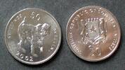 Somalia 50 Shillings Al / Staatswappen - Affe -