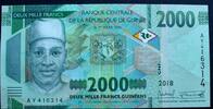 Guinea 2.000 Francs P.Neu / Serie AY -