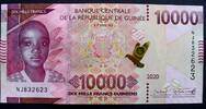 Guinea 10.000 Francs 2020 P.Neu kfr 8,50 EUR  plus 9,00 EUR verzending