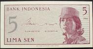 Indonesien 5 Sen P. 91 a -