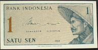 Indonesien 1 Sen P. 90 a -