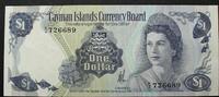 Kaiman Inseln 1 Dollar P. 5 a / Serie A/3 726689 -