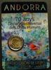 Andorra 2 Euro BiMe / in Original- Coincard -