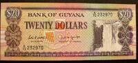 Guyana 20 Dollars P. 21 f / Sign.7 -