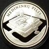 Litauen 50 Litu 925er Silber, 28,28g / Burg Medinikai -