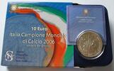 Italien 10 Euro 925er Silber, 22g / Fußball - WM in Deutschland -