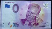 BRD 0 Euro Serie XEDG 005580 / Willy Brandt -