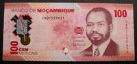 Mosambik 100 Meticais P. 157 a / Polymer -