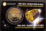 Belgien 2 Euro S.Neu / BiMe / im Blister - wall. / 50 Jahre ESRO -