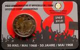 Belgien 2 Euro S.Neu / BiMe / im Blister - wall. / 50 Jahre Mai 1968 -