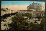 DR - Berlin Ansichtskarte Ansichtskarte, gelaufen, Anhalter Bahnhof, Askanischer Platz -