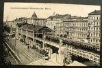 DR - Berlin Ansichtskarte Ansichtskarte, gelaufen, Hochbahnstation Bülowstraße -