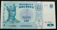 Moldawien 5 Lei P. 9 a -