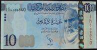 Libyen 10 Dinars P. 82 -