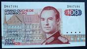 Luxemburg 100 Francs P. 57 a / U2 -