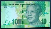 Südafrika 10 Rand P. 138 a / Mandela - Nashorn -