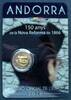 Andorra 2 Euro BiMe / in Original- Coincard / 150 Jahre Reform -