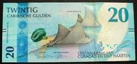 Curacao & St. Martin 20 Caribische Gulden P. 2 -