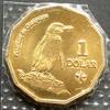 Galapagos 1 Dollar Me / Wappen - Pinguin -