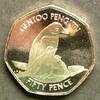 Falkland-Inseln 50 Pence K-N / Elizabeth II. - Gentoo Pinguin -
