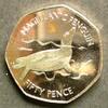 Falkland-Inseln 50 Pence K-N / Elizabeth II. - Magellan Pinguin -