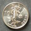 Salomonen 10 Cents E, K-N platt. / Elisabeth II. -