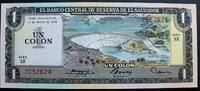 El Salvador 1 Colon P. 125 a / Serie XR -
