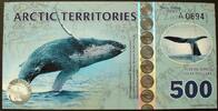 Arctic Territories 500 Polar Dollars Polymer -