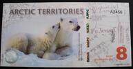 Arctic Territories 8 Polar Dollars Polymer -