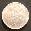 San Marino 10 Lire S. 33 / Al / FAO / Staatswappen - Honigbiene -