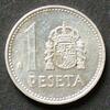 Spanien 1 Peseta 1987 S. 51 / Al / Juan Carlos I. - Staatswappen Stgl 1,10 EUR  Excl. 8,00 EUR Verzending