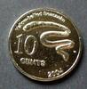 Keeling Cocos Islands 10 Cents 2004 K-N / Seeschlange - Kokospalme Stgl 4,00 EUR  Excl. 8,00 EUR Verzending